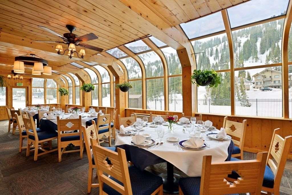 Alta Peruvian Lodge المطعم الصورة